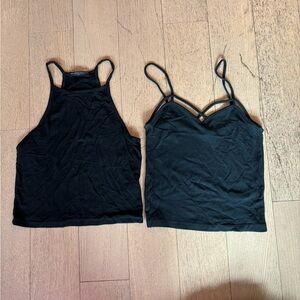 Brandy Melville Black Tops